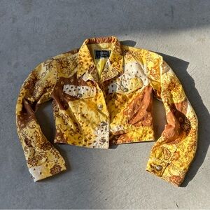 90’s Versace Versus cropped jacket